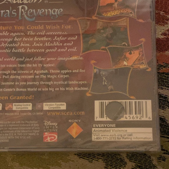 Aladdin In Nasira’s Revenge PS1, Excellent Condition, PlayStation 1 - Picture 5 of 5